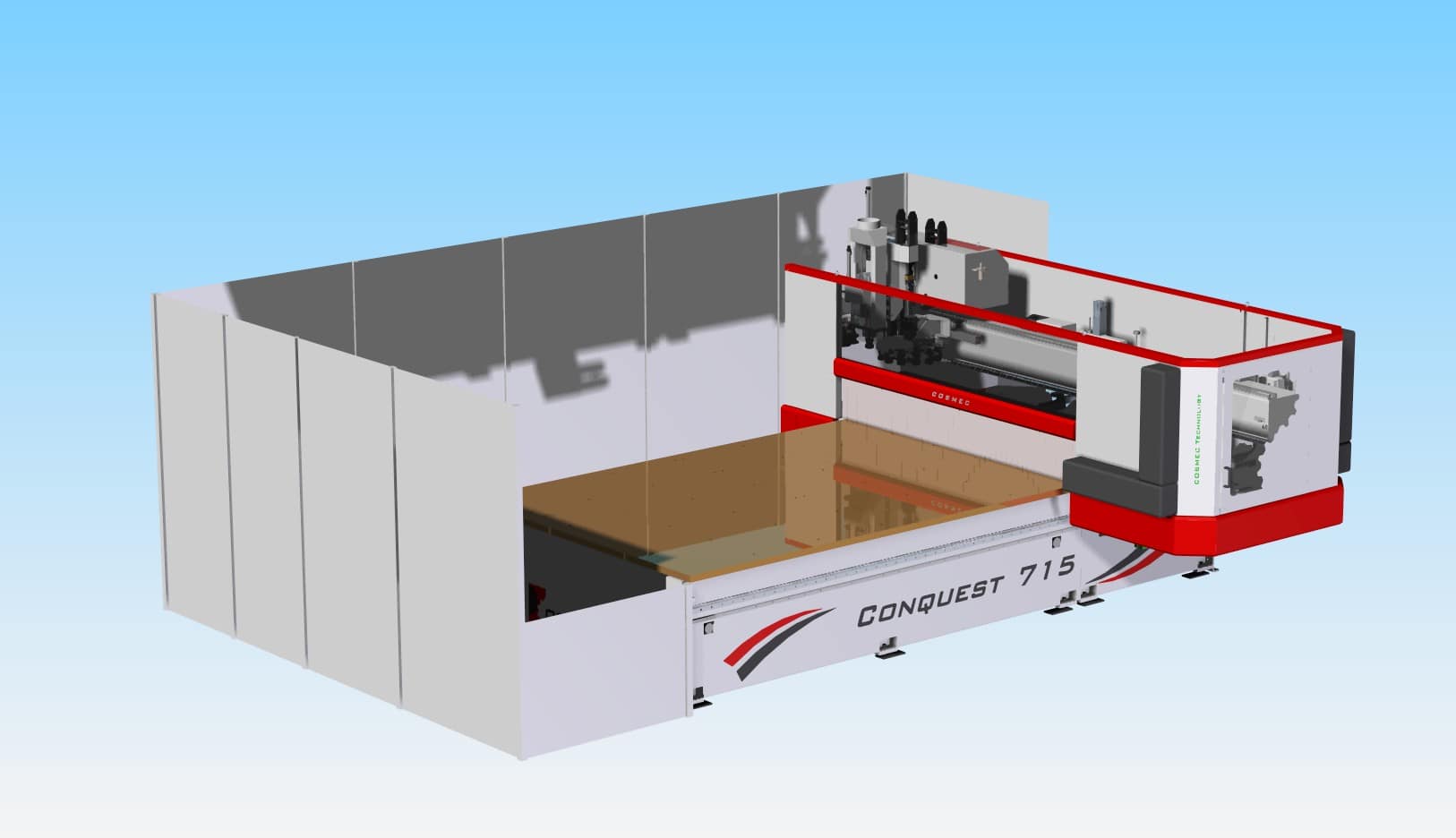 Frezarka Wieloosiowa Conquest 715 CNC