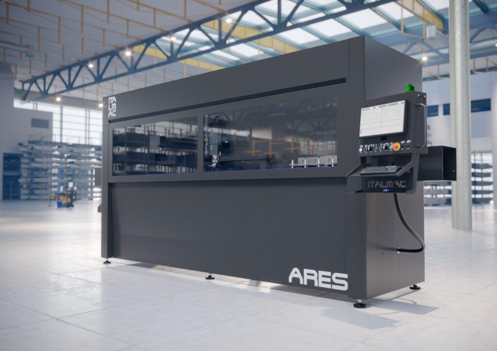 Ares Idealna maszyna do frezowania profili rygli i drzwi z aluminium i tworzyw sztucznych