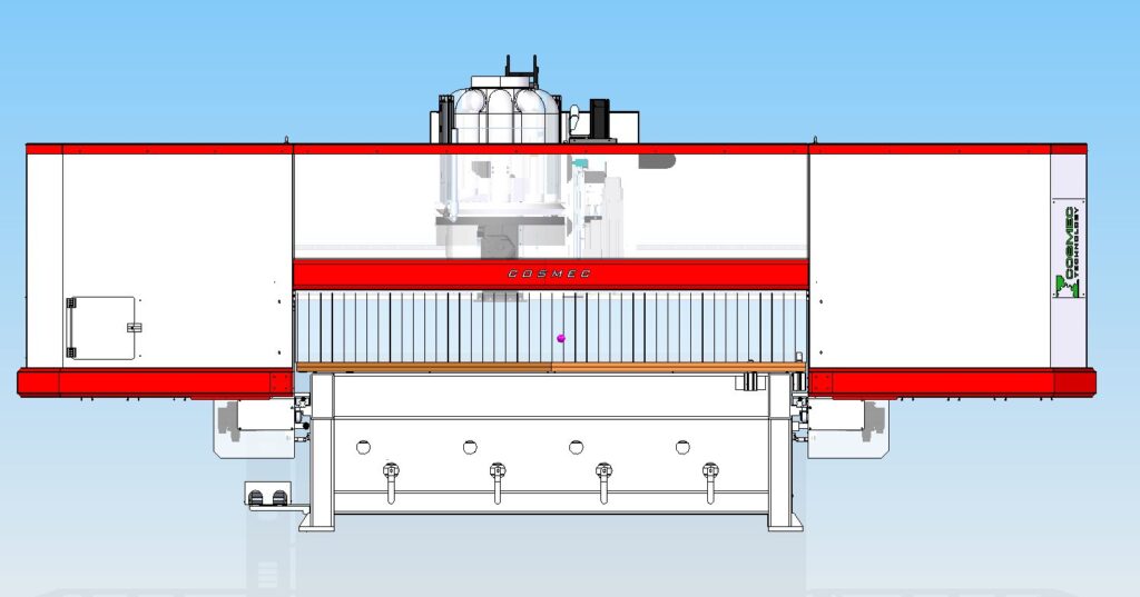 5-osiowe centrum obróbcze CNC do drewna