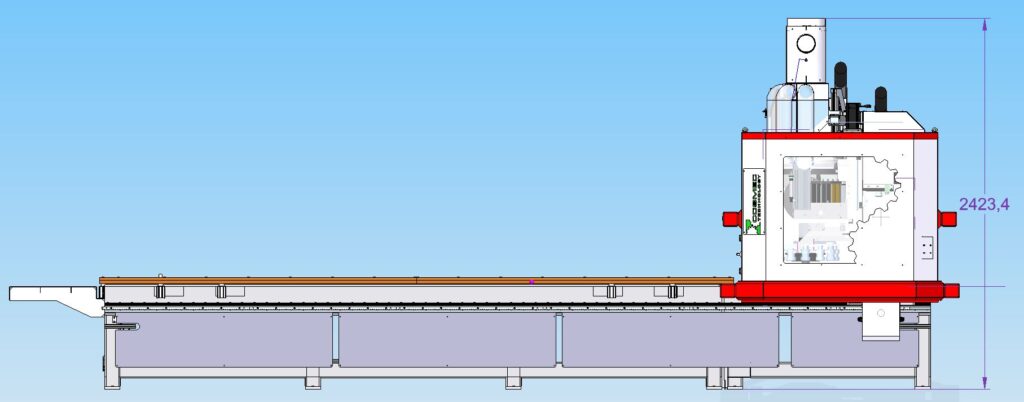 Precyzyjna 5 osiowa frezarka CNC